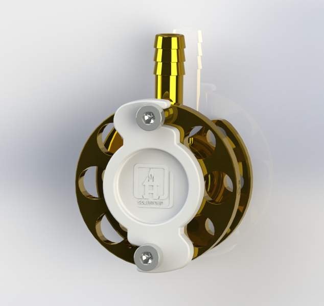 LEAF BASE BLOCK - SIDE HOSE HOLDER